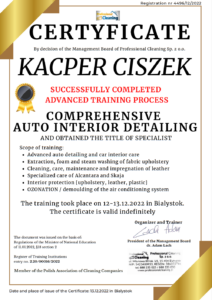 kompleksowy autodetailing ang